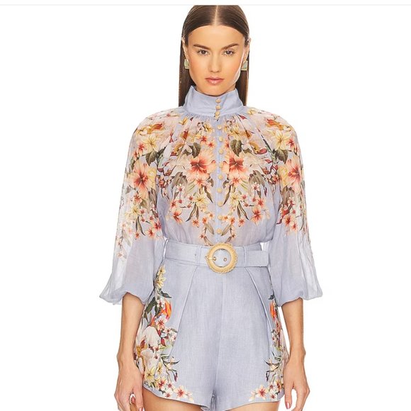 Lexi Billow Blouse (Zimmerman Size 1) - BRAND NEW WITH TAGS!